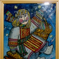 роспись по стеклу