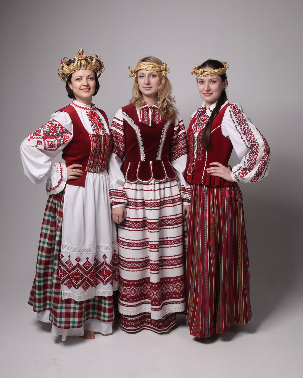 Национальный костюм белорусов в Белоруссии